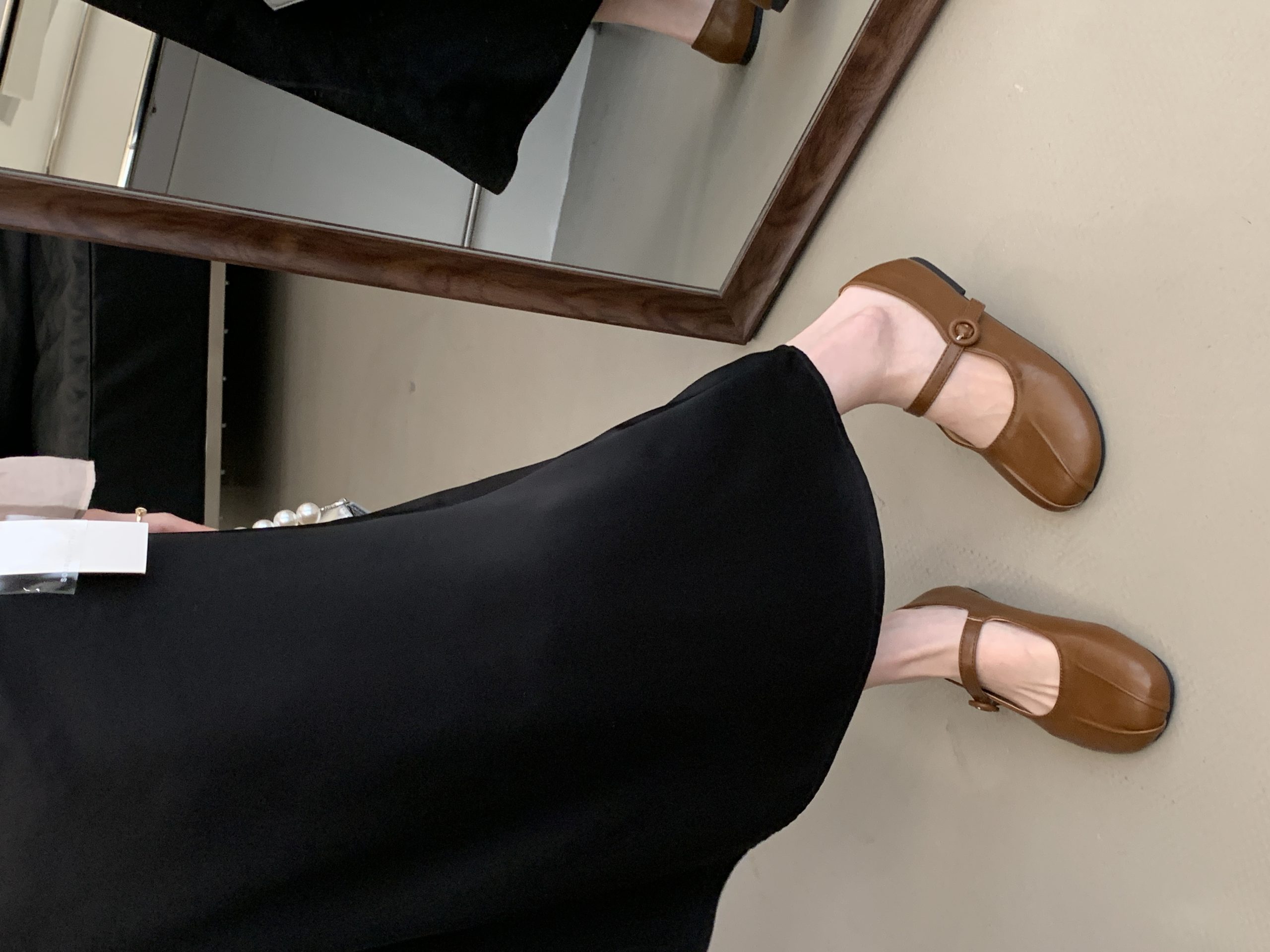 SHIZHUONI Retro Mary Jane Shoes 2025 Spring New Style Soft Sole Casual Women's Loafers - Image 2