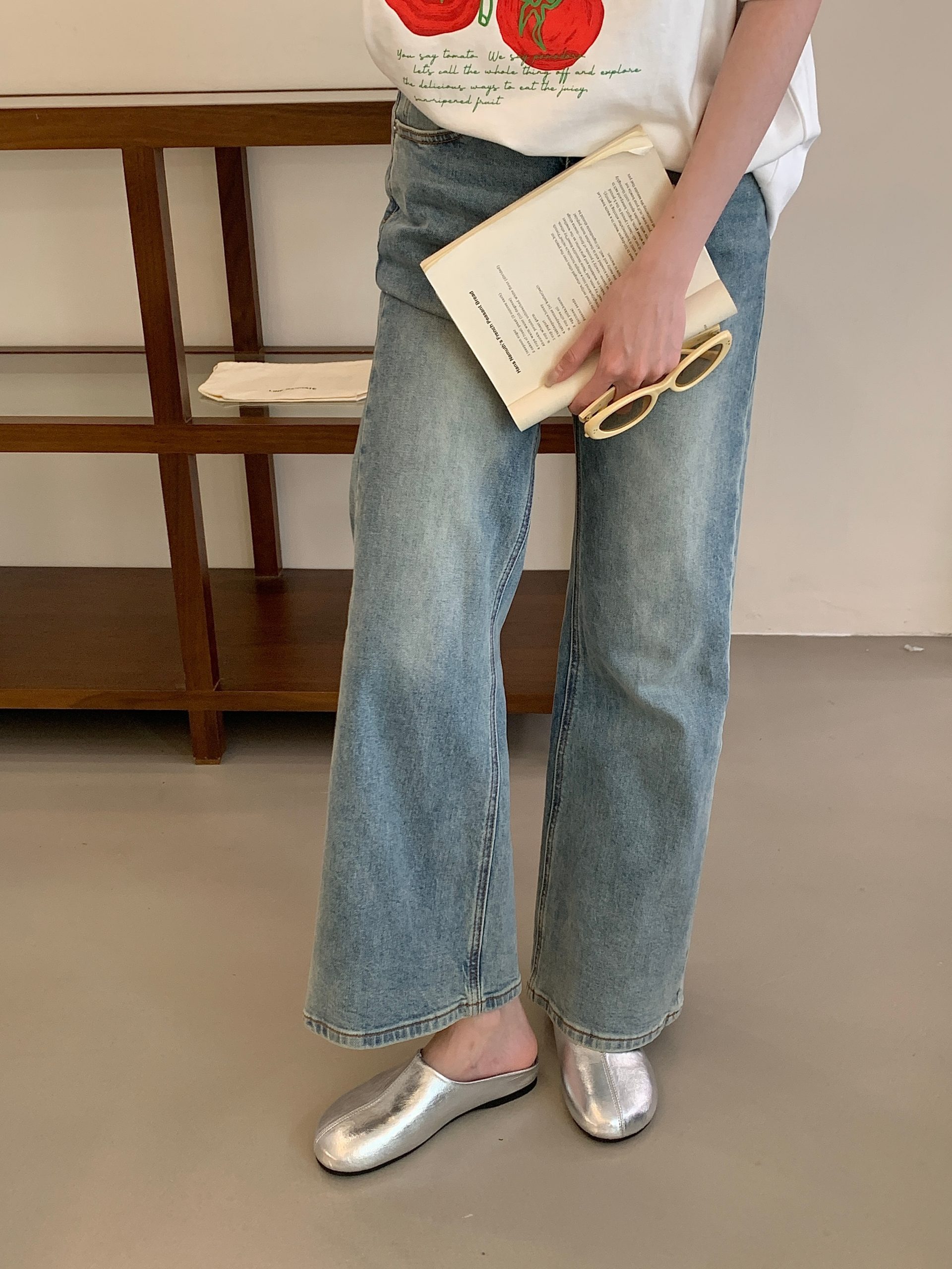 Women's Thick Sole Anti-Slip Mule Slippers with Closed Toe - 2026 Summer - Image 2